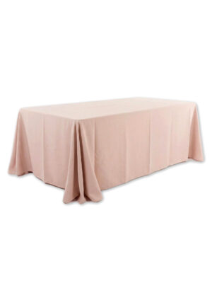 Obrus prostokątny brudny róż 300x240cm