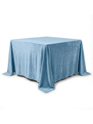 Obrus prostokątny dusty blue 240×140 cm