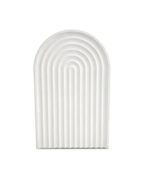 Mały łuk biały MDF z oświetleniem LED